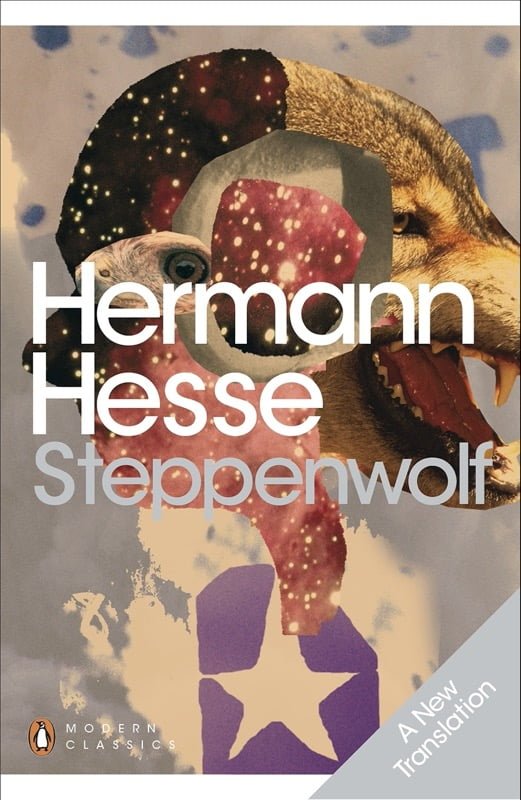 Published book cover of Steppenwolf by Hermann Hesse